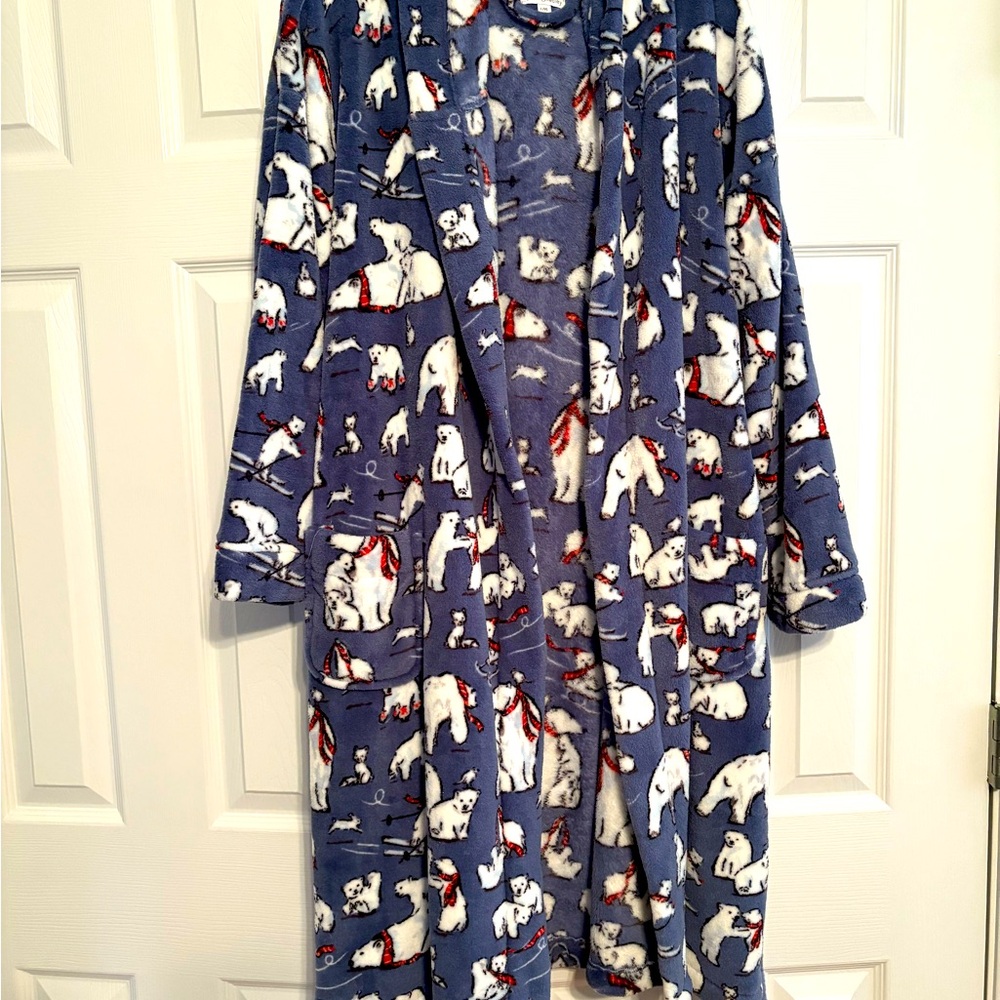 Vera Bradley Hooded Robe L/XL NWOT